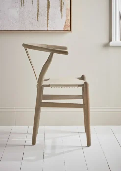 Cox & Cox Dining Chairs<Bow Back Dining Chair - Soft Grey