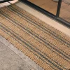 Cox & Cox Doormats|Doormats<Braided Jute French Stripe Doormat - Double