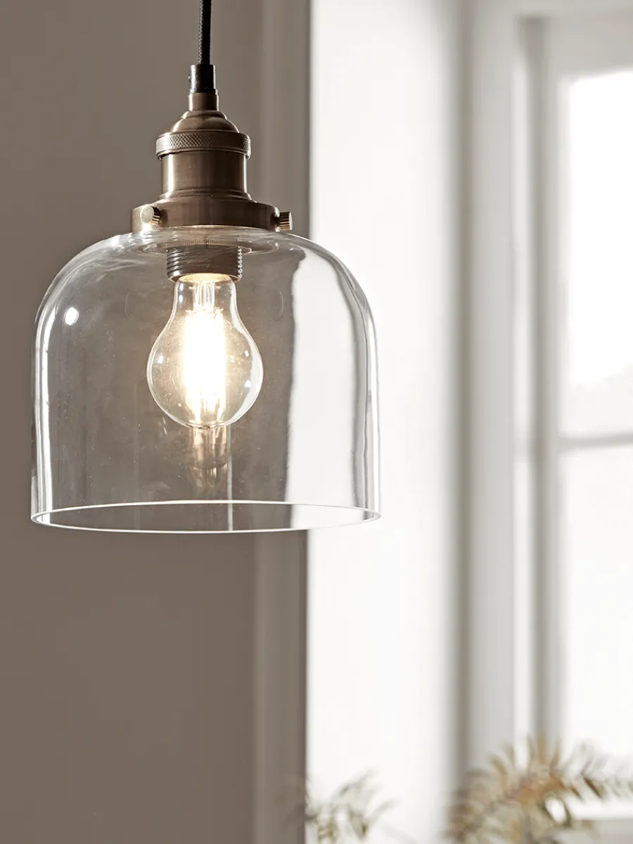 Cox & Cox Pendants<Brass & Glass Pendant