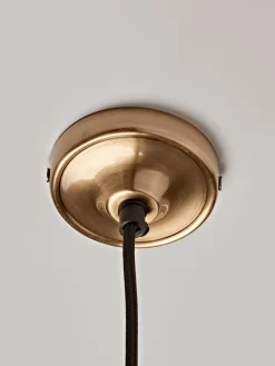 Cox & Cox Pendants<Brass & Glass Pendant