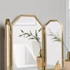 Cox & Cox Table Mirrors<Brass Folding Dressing Table Mirror
