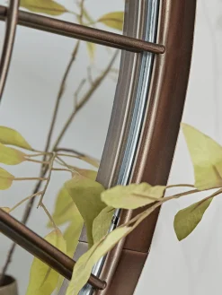 Cox & Cox Decorative Mirrors|Round Mirrors<Bronze Round Window Mirror