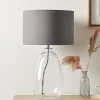 Cox & Cox Table Lamps<Bubbled Glass Table Lamp