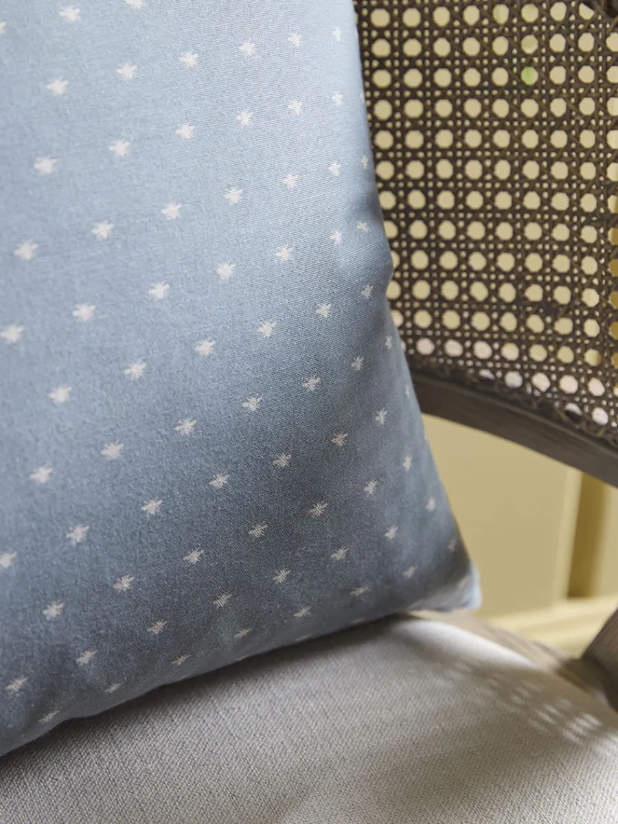 Cox & Cox Cushions|Cushions<Bumble Bee Cushion - Blue