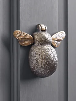 Cox & Cox Door Furniture|Decorative Outdoors<Bumble Bee Door Knocker - Antique Bronze