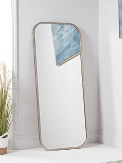 Cox & Cox Full Length Mirrors<Burnished Silver Full Length Mirror