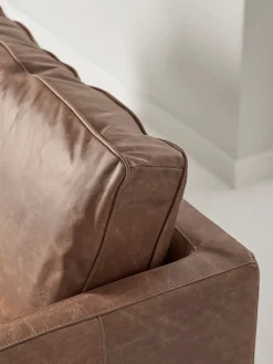 Cox & Cox Sofas<Calcott Leather Sofa