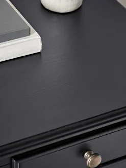 Cox & Cox Bedside Tables|Bedside Tables<Camille Bedside Table - Black
