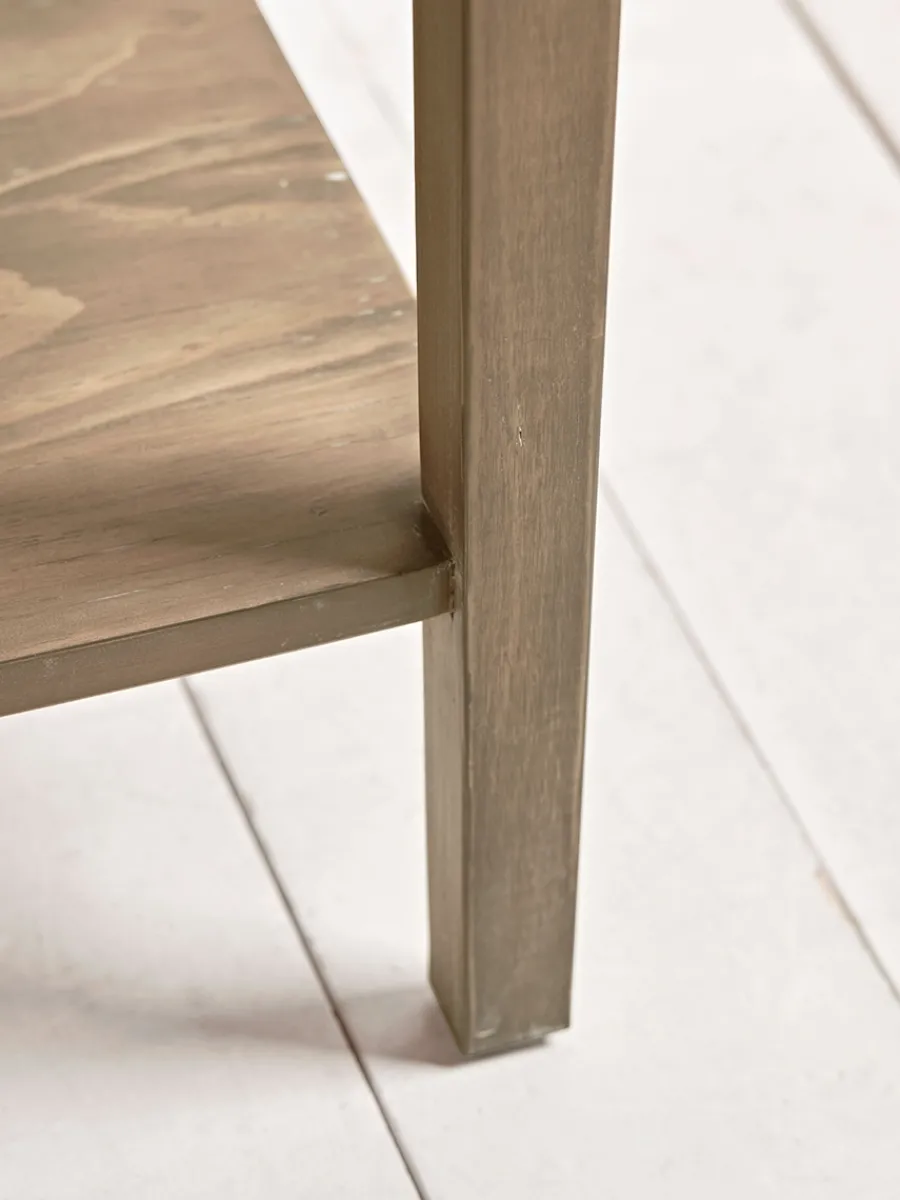 Cox & Cox Bedside Tables|Bedside Tables<Camille Bedside Table - Limewashed