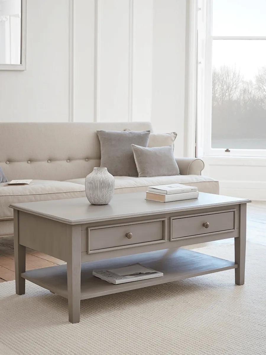 Cox & Cox Coffee Tables<Camille Coffee Table - Grey