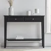 Cox & Cox Console Tables<Camille Console Table - Black