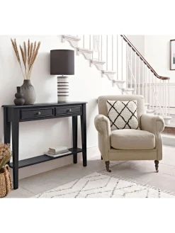 Cox & Cox Console Tables<Camille Console Table - Black