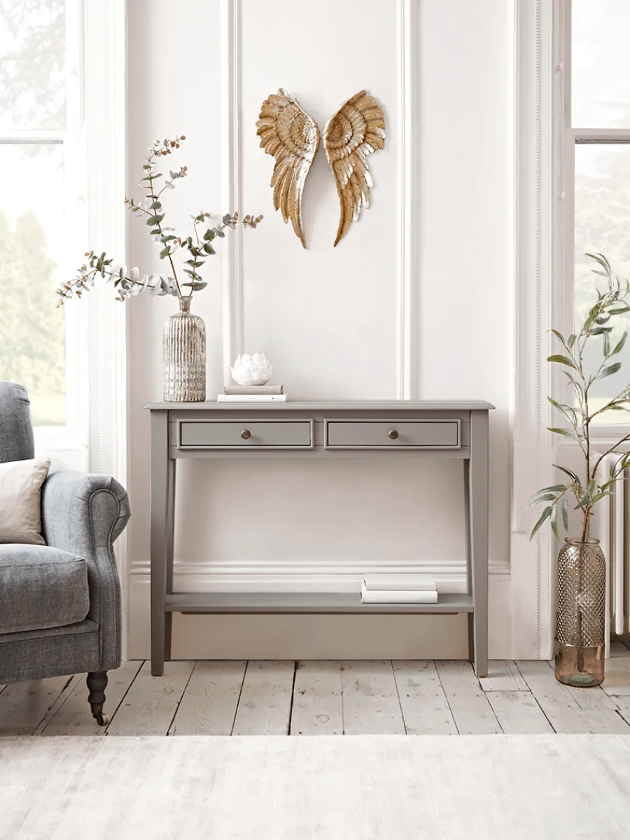Cox & Cox Console Tables<Camille Console Table - Grey