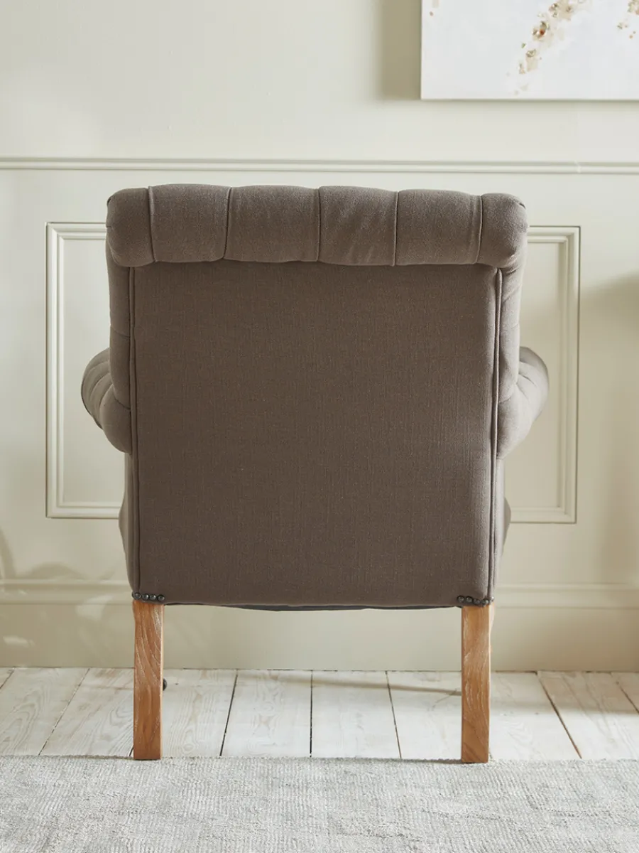 Cox & Cox Occasional Chairs|Armchairs & Loveseats<Camo Buttoned Armchair