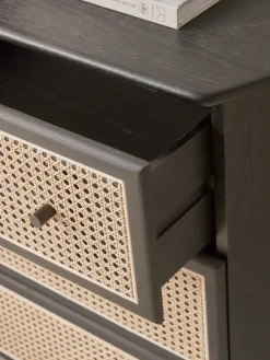 Cox & Cox Chests Of Drawers|Chests Of Drawers<Cane Webbing Chest Of Drawers