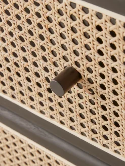Cox & Cox Chests Of Drawers|Chests Of Drawers<Cane Webbing Chest Of Drawers