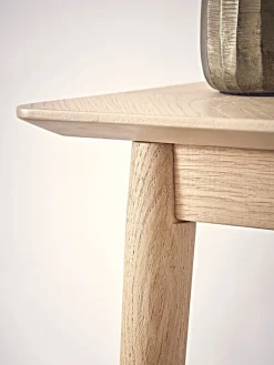 Cox & Cox Console Tables<Chevron Oak Console Table