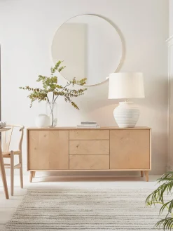 Cox & Cox Sideboards<Chevron Oak Sideboard
