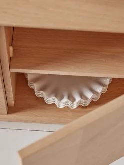 Cox & Cox Sideboards<Chevron Oak Sideboard