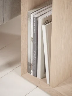 Cox & Cox Side Tables<Chevron Oak Sofa Table