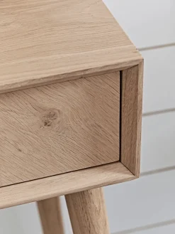 Cox & Cox Console Tables<Chevron Oak Storage Console Table