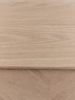 Cox & Cox Console Tables<Chevron Oak Storage Console Table