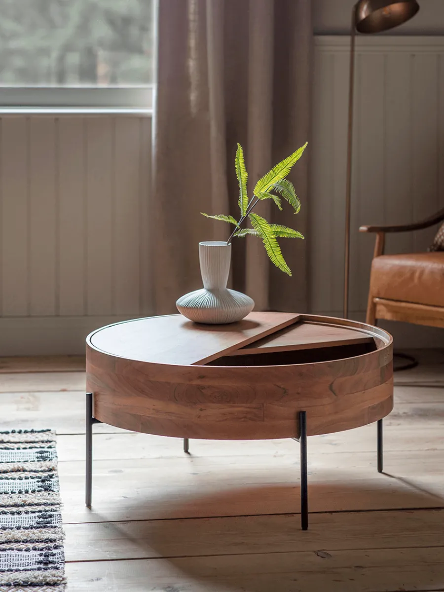 Cox & Cox Coffee Tables<Clarendon Storage Coffee Table