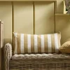 Cox & Cox Cushions|Cushions<Classic Stripe Cushion - Ochre
