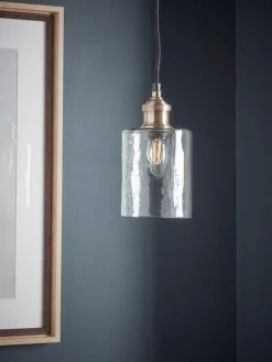 Cox & Cox Pendants<Column Glass Pendant