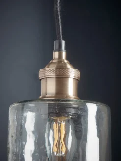 Cox & Cox Pendants<Column Glass Pendant