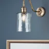 Cox & Cox Wall Lights<Column Glass Wall Light