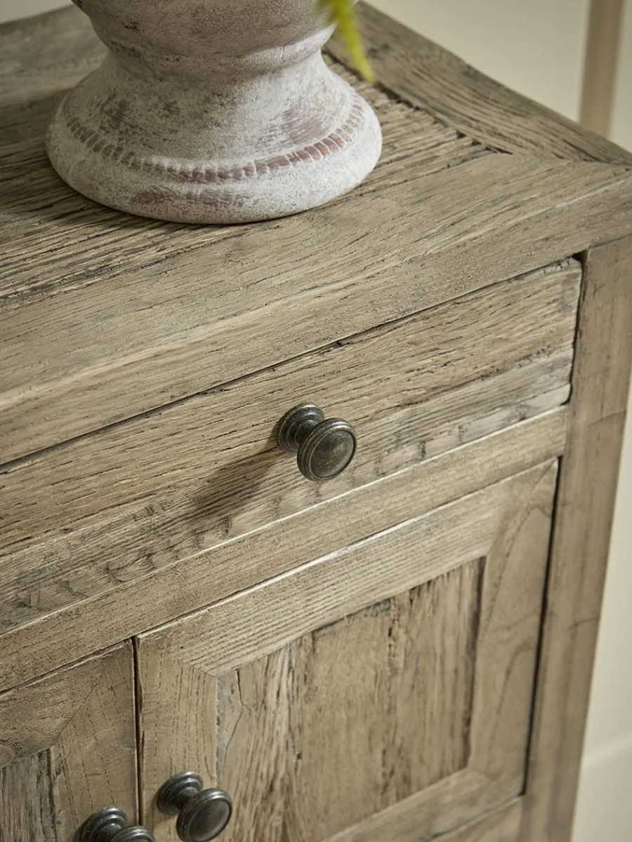 Cox & Cox Console Tables<Compact Reclaimed Oak Console Table
