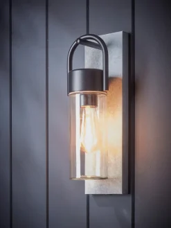 Cox & Cox Outdoor Wall Lights|Outdoor Wall Lights<Concrete Effect Wall Light