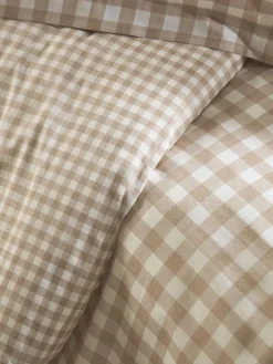 Cox & Cox Bedding|Bedding<Cotton Gingham Duvet Cover Set - King