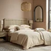 Cox & Cox Bedding|Bedding<Cotton Super King Duvet Cover Set - Flax