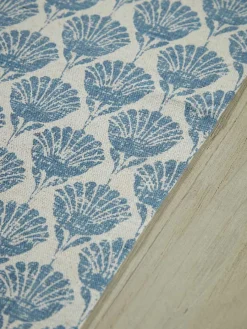 Cox & Cox Kitchen Accessories & Tableware<Cotton Table Runner - Swedish Blue Print