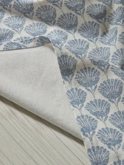 Cox & Cox Kitchen Accessories & Tableware<Cotton Tablecloth - Swedish Blue Print