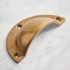Cox & Cox Hardware<Cup Handle - Antique Brass