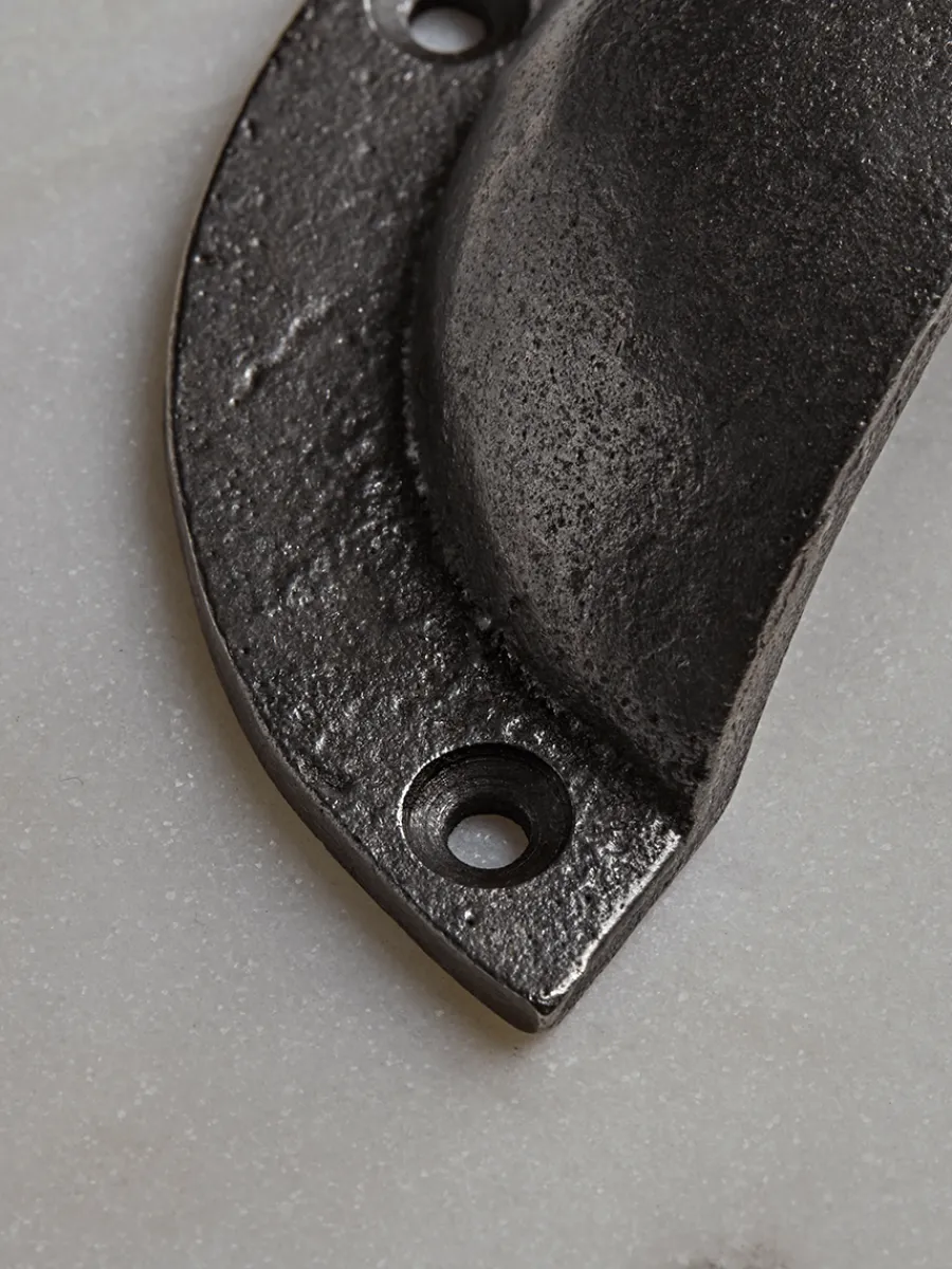 Cox & Cox Hardware<Cup Handle - Antique Cast Iron