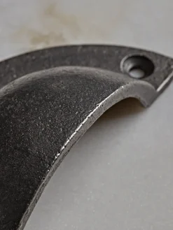 Cox & Cox Hardware<Cup Handle - Antique Cast Iron