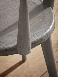 Cox & Cox Dining Chairs<Curved Back Dining Chair - Black