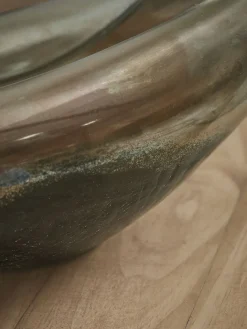 Cox & Cox Bowls, Dishes & Trinket Boxes<Curved Glass Bowl