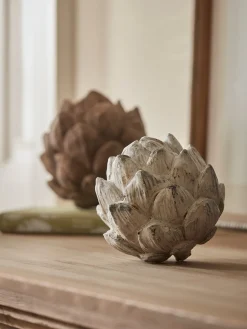 Cox & Cox Ornaments<Decorative Artichoke - Whitewashed