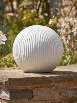 Cox & Cox Decorative Outdoors<Decorative Fluted Sphere