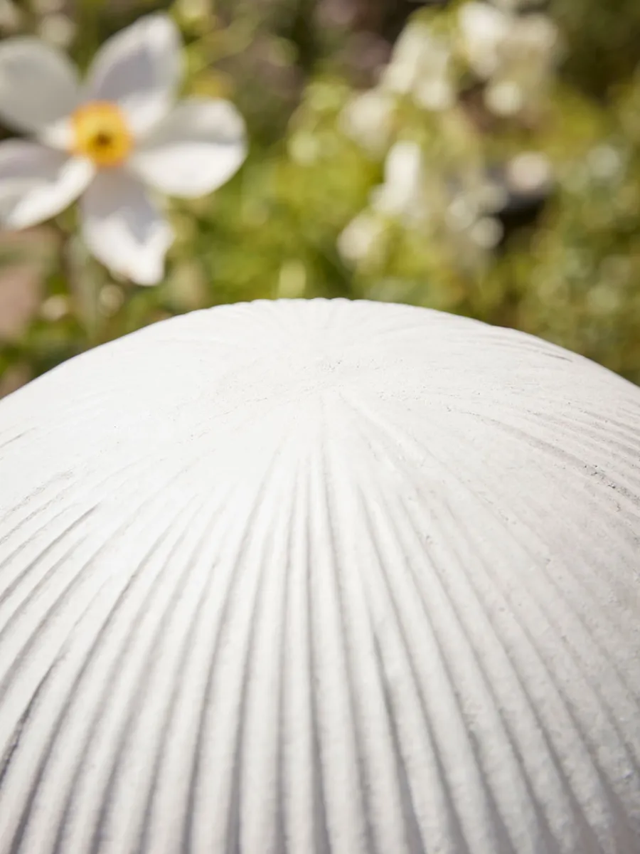 Cox & Cox Decorative Outdoors<Decorative Fluted Sphere