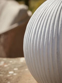 Cox & Cox Decorative Outdoors<Decorative Fluted Sphere