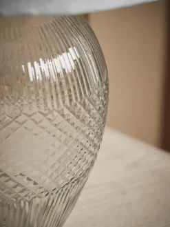 Cox & Cox Table Lamps|Bedside Lights<Diamond Glass Table Lamp