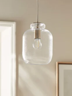 Cox & Cox Pendants<Dimpled Glass Pendant