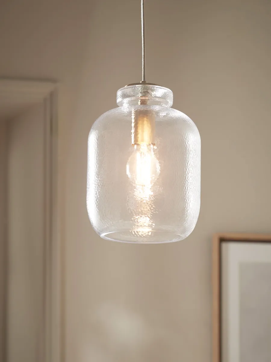 Cox & Cox Pendants<Dimpled Glass Pendant