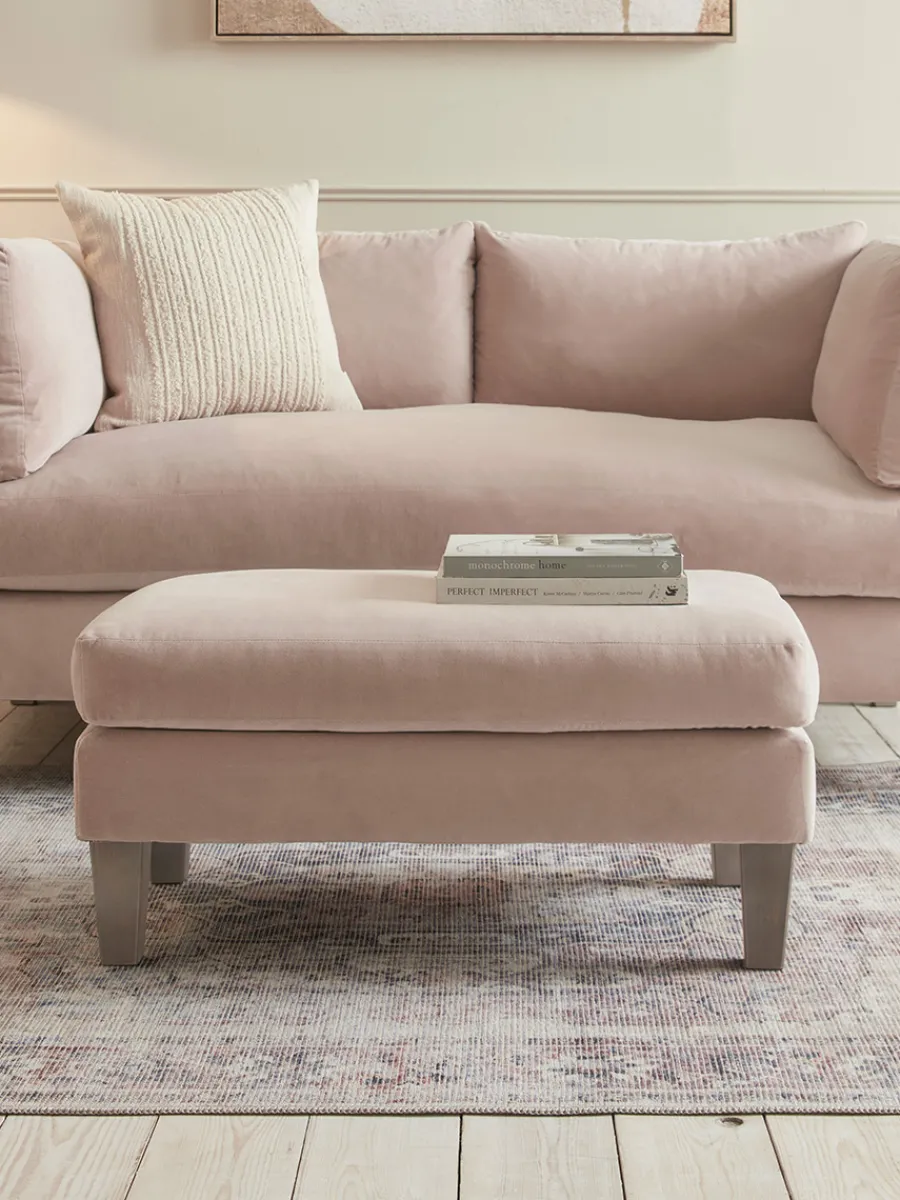 Cox & Cox Made To Order Collections|Ottomans, Footstools & Pouffes<Dinan Ottoman